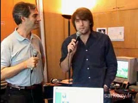 Exactement Bertrand. C`est la fête à Internet sur TV Sarko