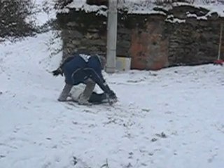 Manon et la luge....ça fait deux !!!!