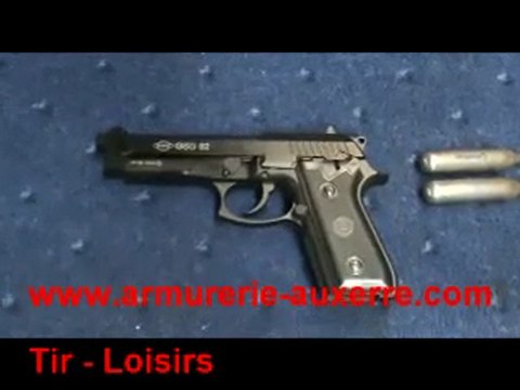 Présentation et Essais du Pistolet GSG 92 a plombs, Co2