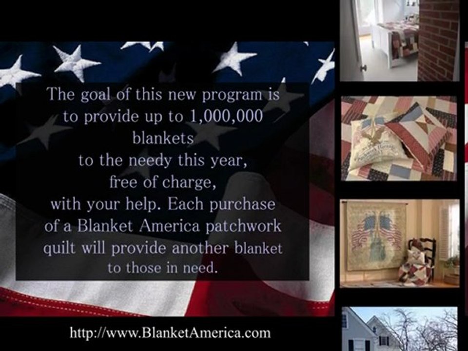 blankets- Blanket America Patchwork Heritage Collection