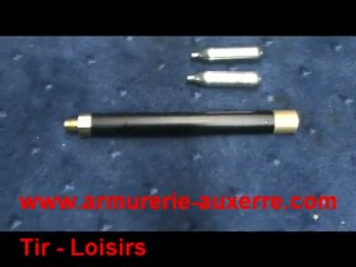 Démonstration de l'adaptateur 2 x 12g de Co2