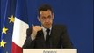 Crise financière : le discours de Nicolas Sarkozy à Argona