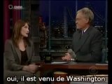 Carla Bruni invitée du Late Show (2)