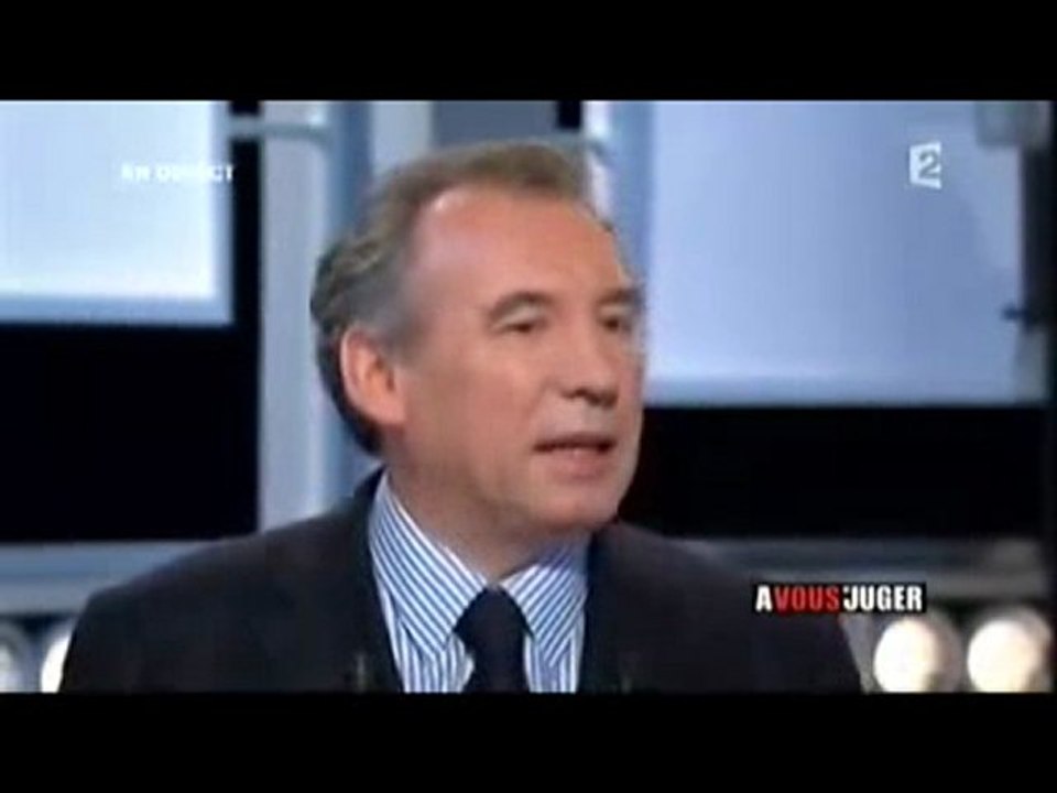 François Bayrou sur France 2 : 'La meute des hyènes' est l