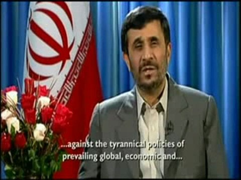 Les voeux de Noël de Mahmoud Ahmadinejad