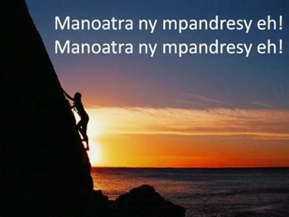Manoatra ny mpandresy - RIJA HARIVELO [HQ] (+paroles)