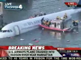 Le sauvetage des passagers de l'A320 sur l'Hudson River (N