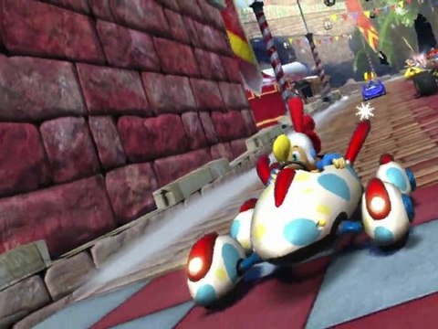 SONIC & SEGA ALL STARS RACING : Joyeux Noël !