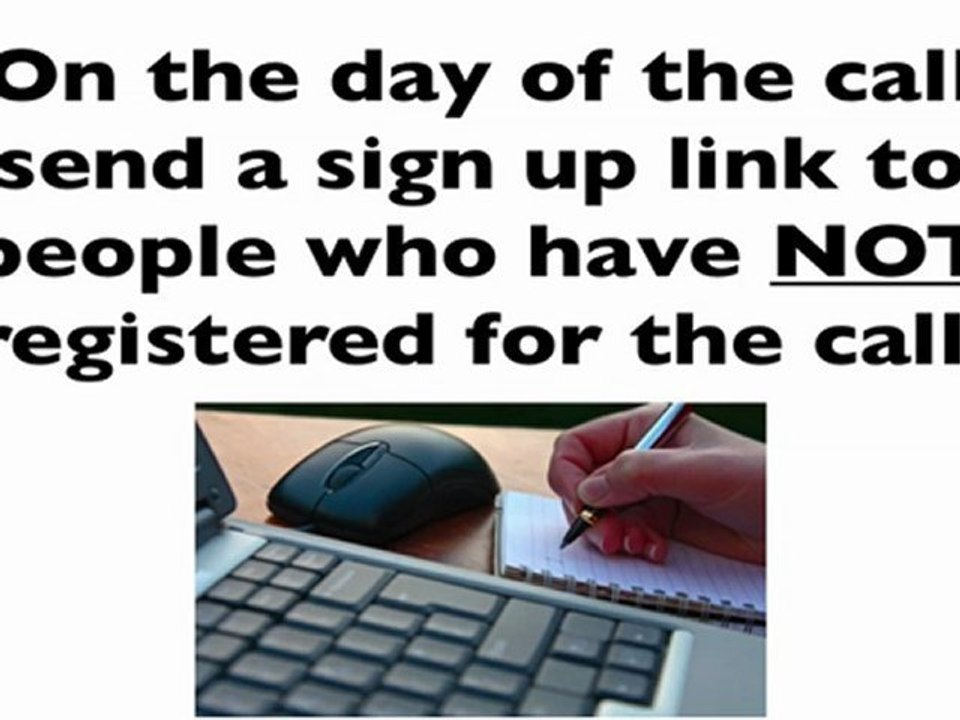 7 Simple Tactics Toward Teleseminar Success