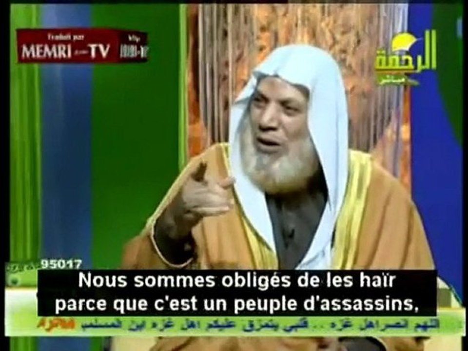 Les musulmans n´ont rien contre les juifs mais les sionistes