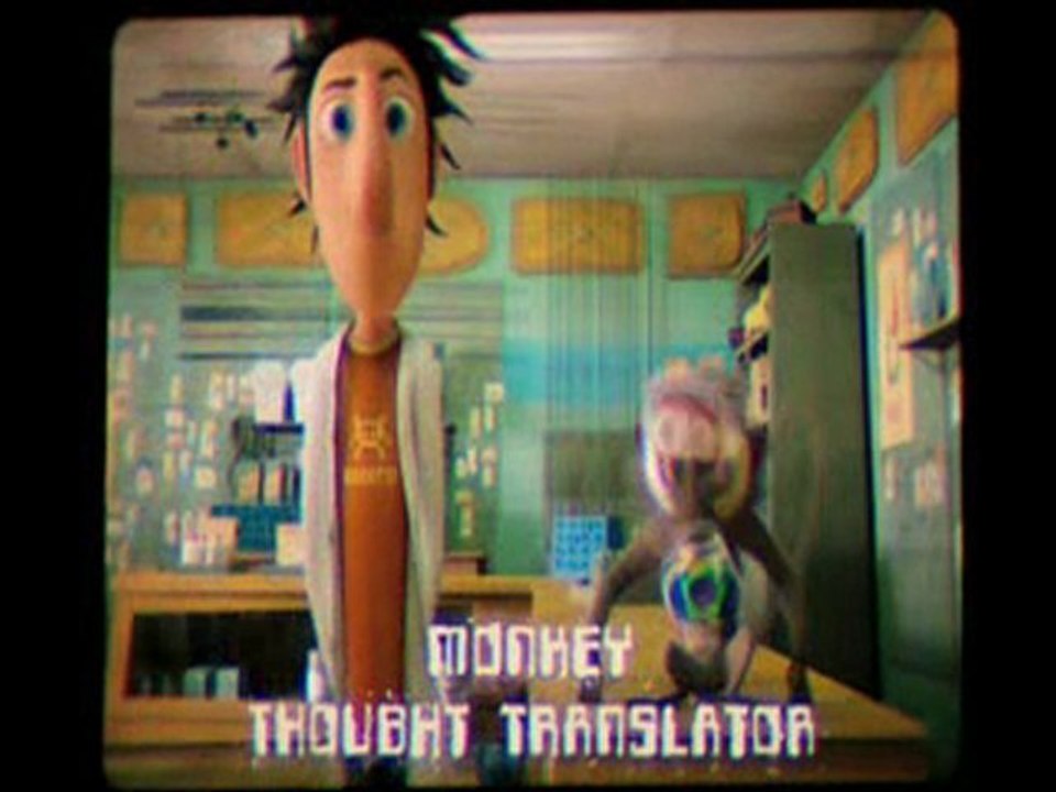 XTRA: Filmszene Wolkig mit Aussicht auf Fleischbällchen - Erfinder Flint Lockwood
