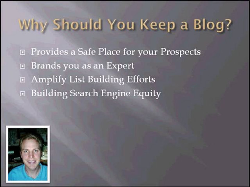 Blogging for Network Marketing