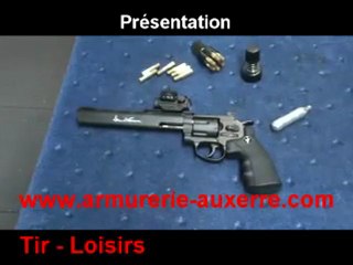 Essai du revolver a plomb, 4,5 mm, Dan - Wesson 8"