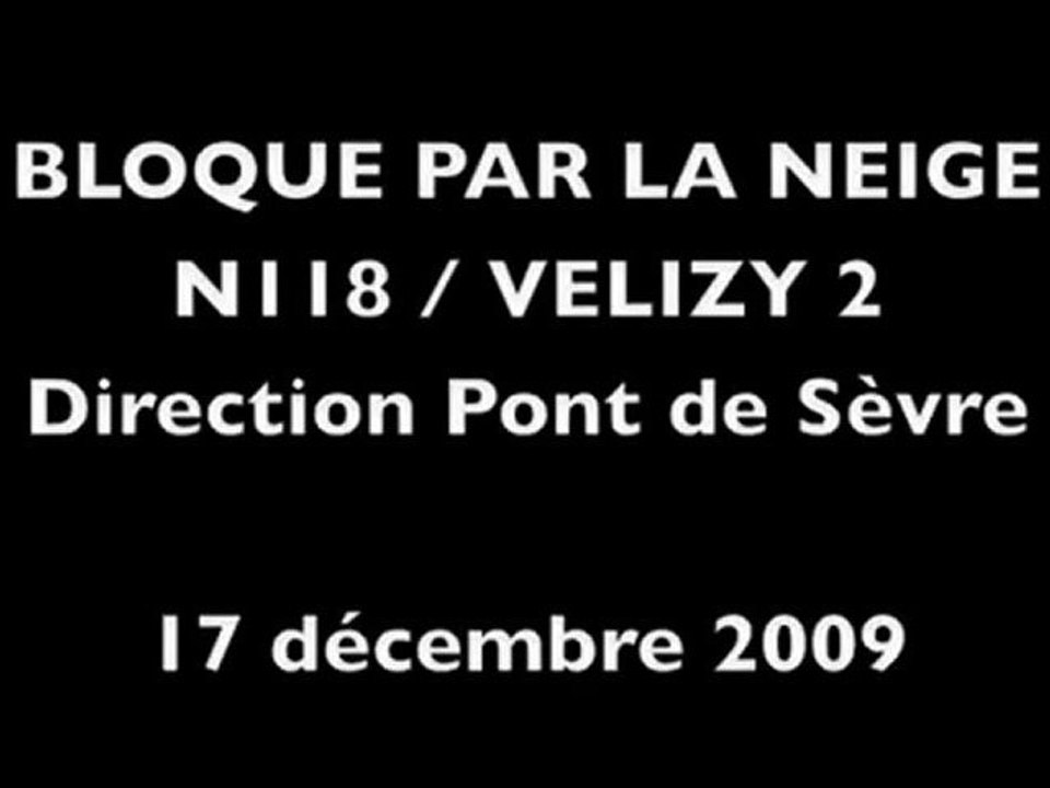 Bloqué par la Neige message d'adieux