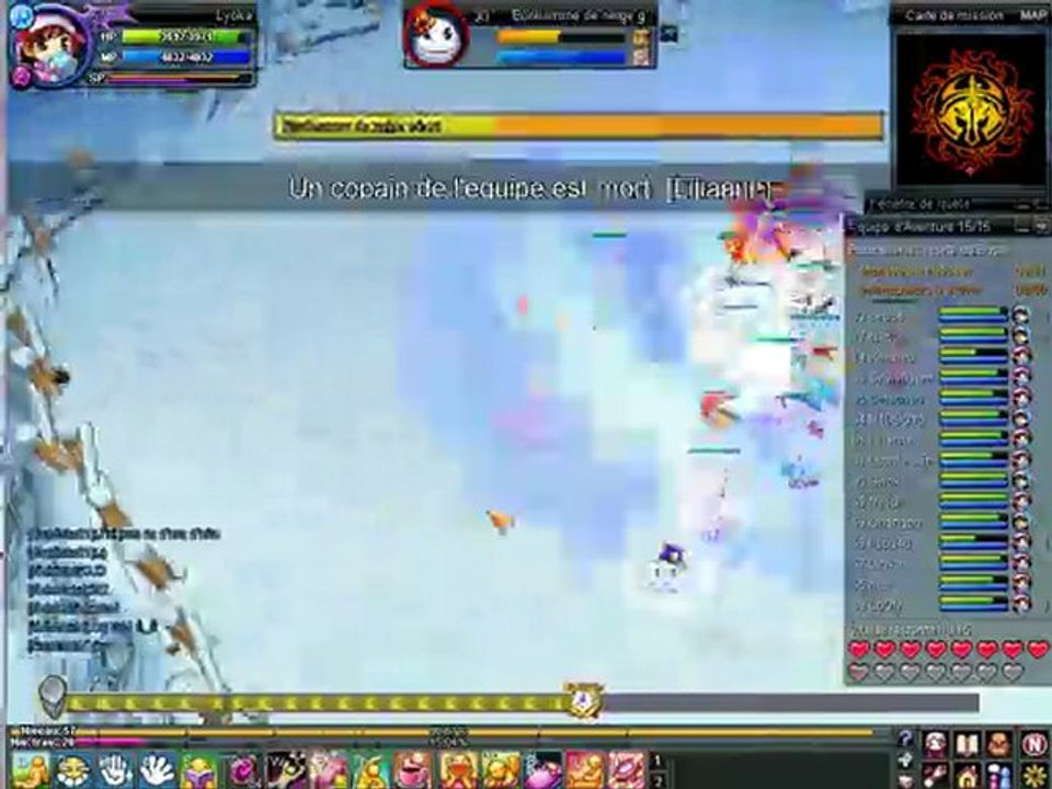 even bohomme de neige avec la famille kotapak