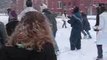 Bataille de boule de neige géante