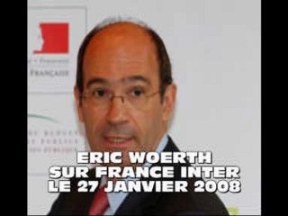 Eric Woerth critique la grève du 29 janvier