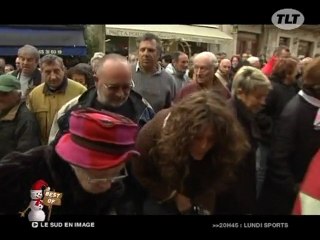Le premier marché aux truffes Lalbenque (Lot)