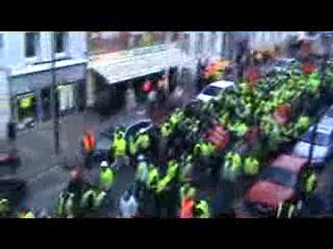 Défilé de manifestants au Havre, jeudi 29 janvier