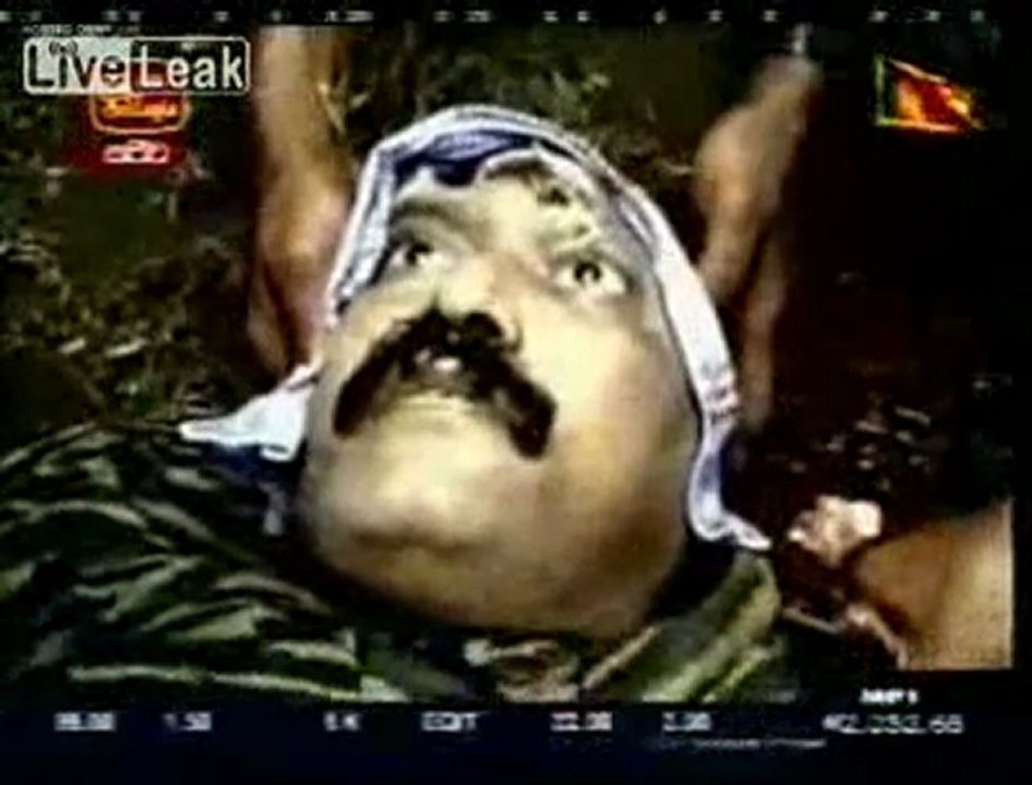 Le cadavre du chef des Tigres montré à la télévision