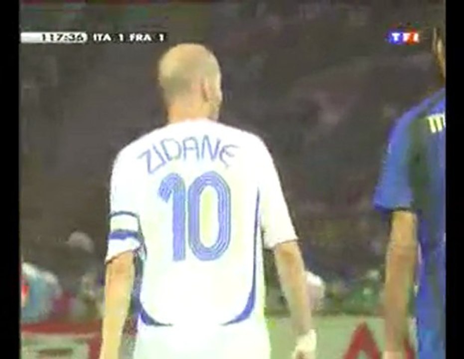 Zidane coup de boule