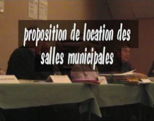 2009 12 10 proposition de location des salles municipales