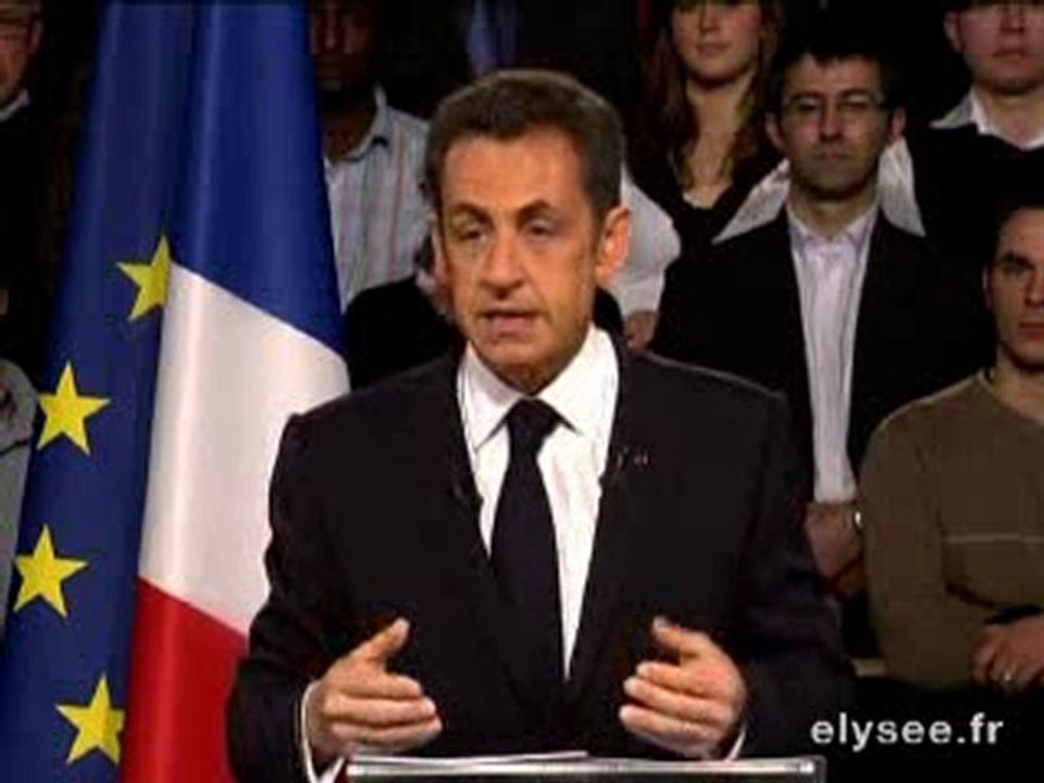Le discours de Nicolas Sarkozy à Saint-Quentin