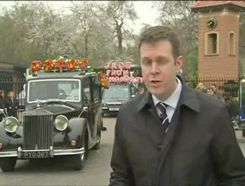 Funérailles de Jade Goody: les Beatles à la rescousse (vid