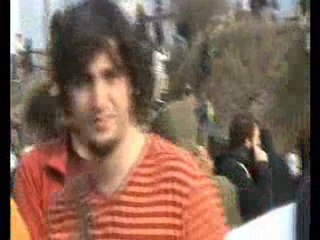 Caillassage de manifestants anti-Otan par des CRS (version