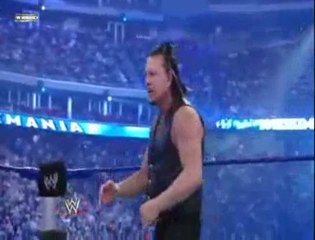Mickey Rourke sur un ring de catch