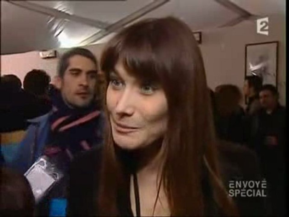 Carla Bruni : 'J'aime qu'on me télécharge'