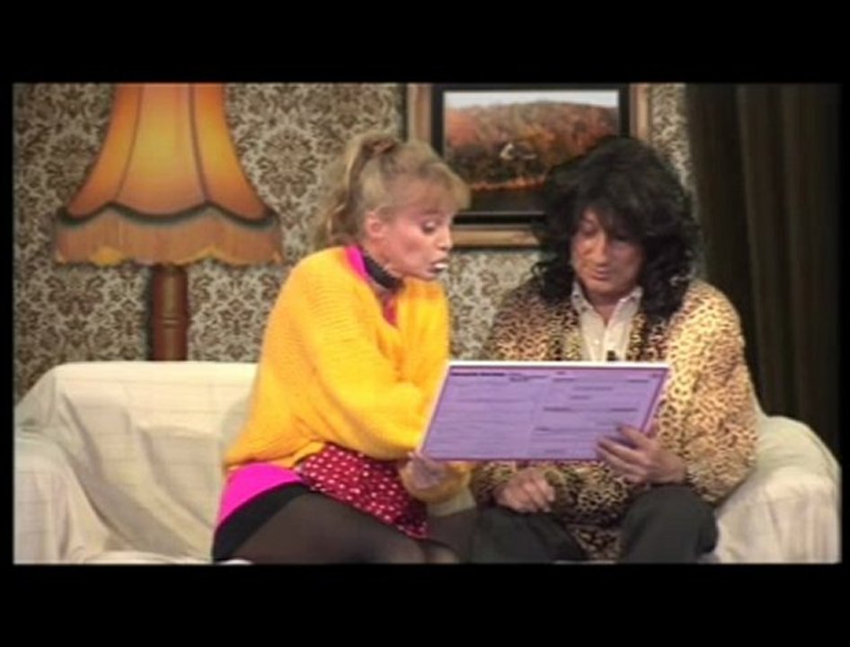 Dombasle et Drucker parodient Le Père Noël est une Ordure