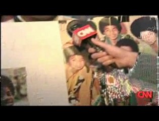 La horde de fans devant l'hôpital (CNN)