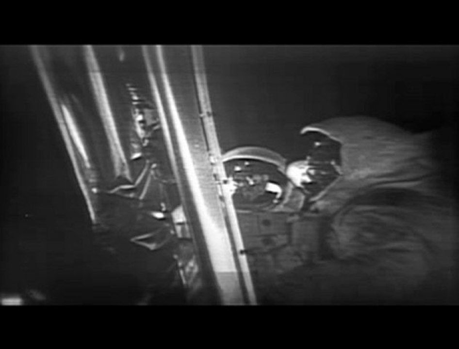 Les premiers pas de Neil Amstrong sur la Lune