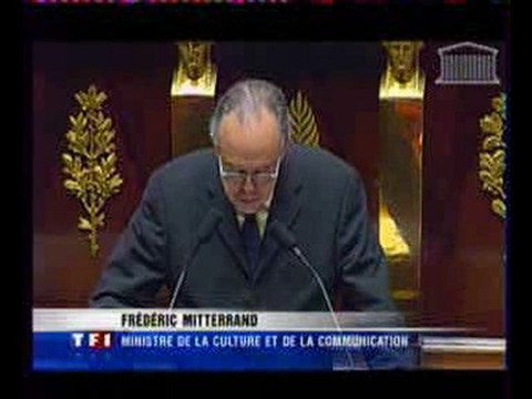 Frédéric Mitterrand invoque Arletty contre le téléchargeme