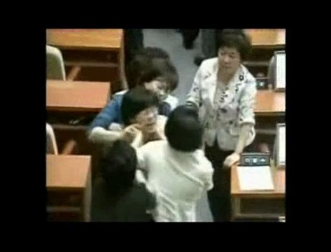Les députés sud-coréens en viennent aux mains