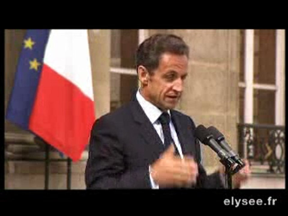 Nicolas Sarkozy: 'Il faut que je me repose