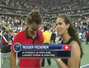 US Open: Federer réalise le plus beau coup de sa carrière