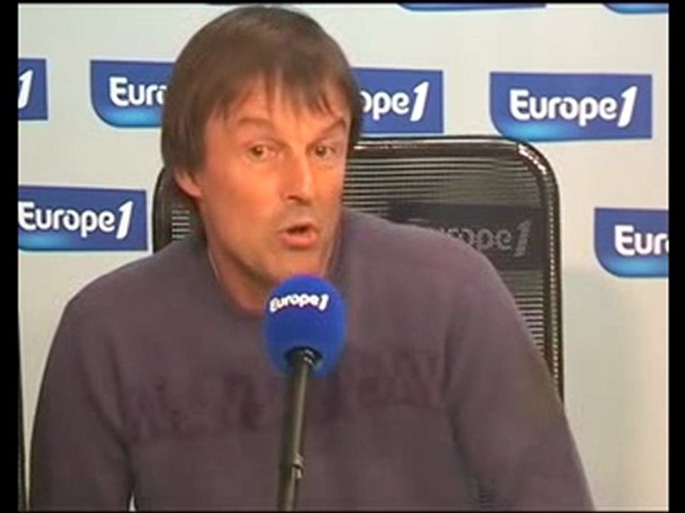 Nicolas Hulot dénonce le 'mensonge' de Claude Allègre