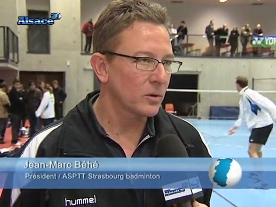 ASPTT Strasbourg , le badminton haut niveau en Alsace