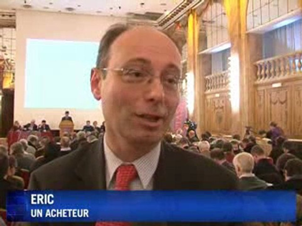 Vente aux enchères réussie pour les vins de la Tour d'Arge