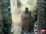 L`effondrement de la grue à New York filmé par un portable