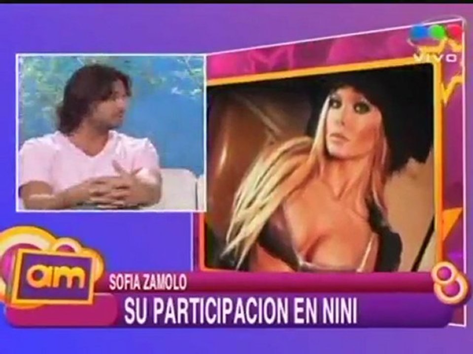 SOFIA ZAMOLO ADELANTA SU PERSONAJE EN NINI