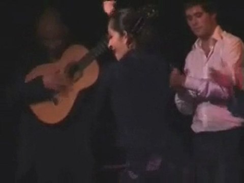 Karla Guzman. Baile flamenco. Fin de fiesta por buleria