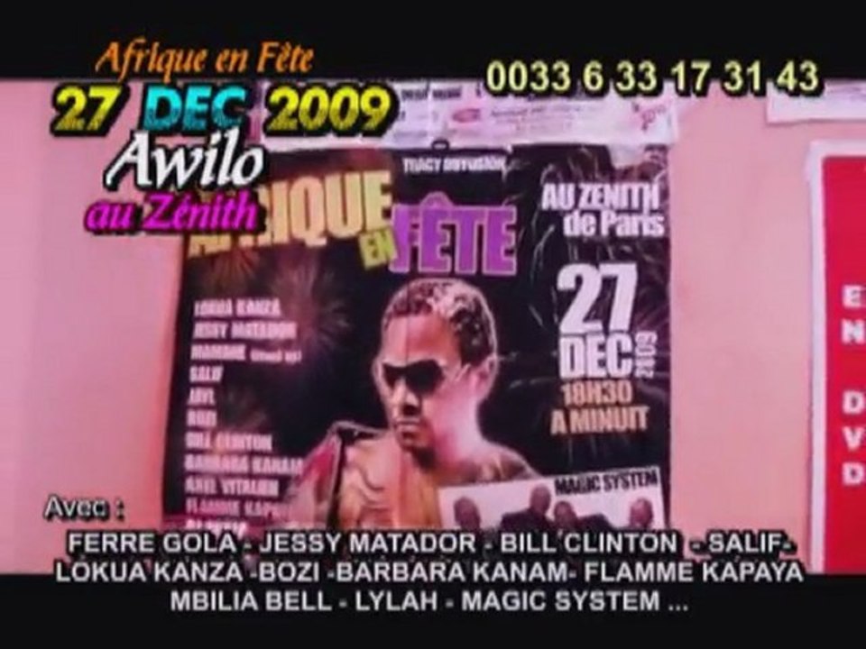 Afrique en fete avec Awilo