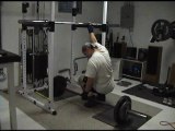 Suitcase Style One Arm Deadlifts With Bar Grip