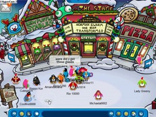 Clubpenguin weird glitch