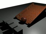 Blender animation [balle qui roule]