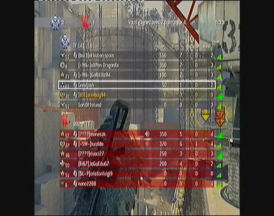 video test du multi cod6 Mw2 ( ps3) HD