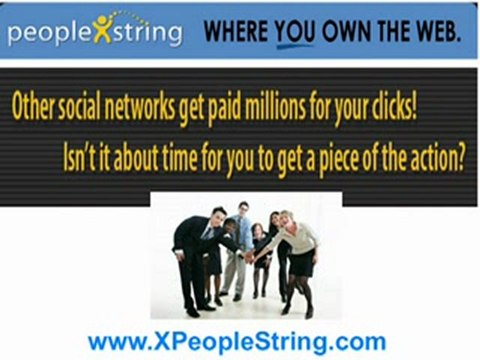 PeopleString - Social Network That Pays